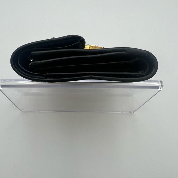 Louis Vuitton Monogram Wallet Vernis Cherry Wood Noir- LIKE NEW! - Picture 7 of 7